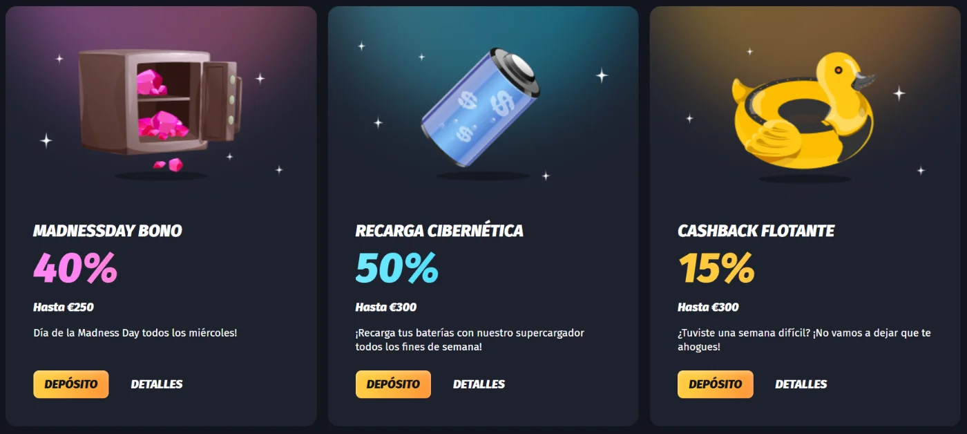 Winshark Casino Promociones